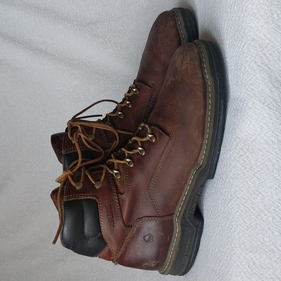 Wolverine Work Boots Brown Size 13M - Picture 4 of 7